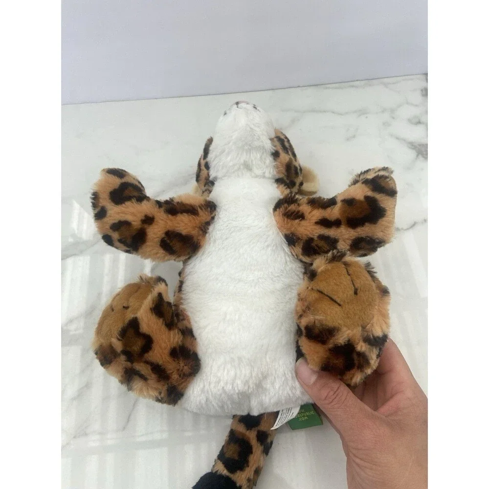 Wild Republic Leopard Cheetah Spotted Plush 9” Stuffed Animal Toy